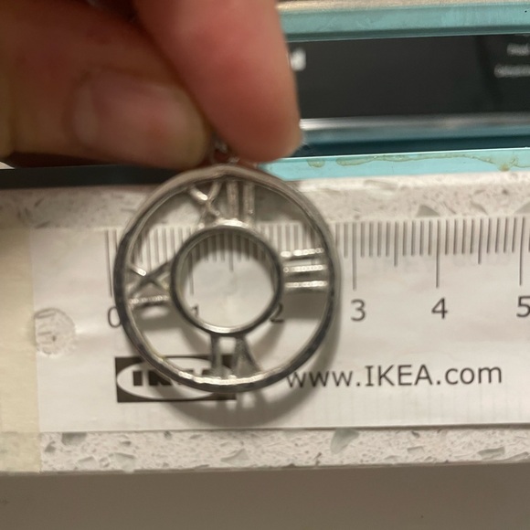 Pendant 925 Atlas Open Medallion TIFF. Style Pendant - Picture 4 of 4